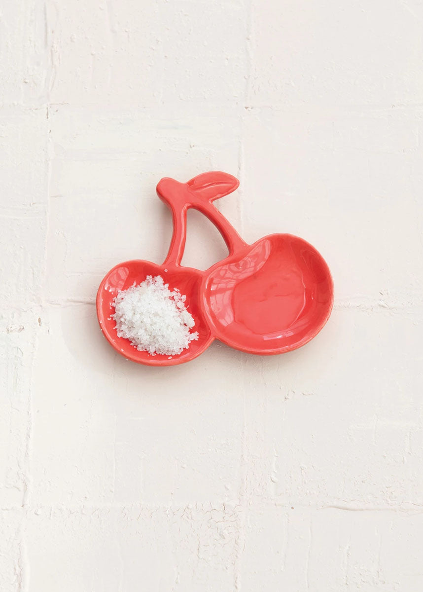 Ceramic Cherries Dish