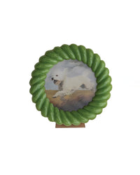 Round Twisted Picture Frame - Green