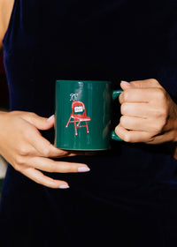 Dibs On Chicago Mug - Dark Green