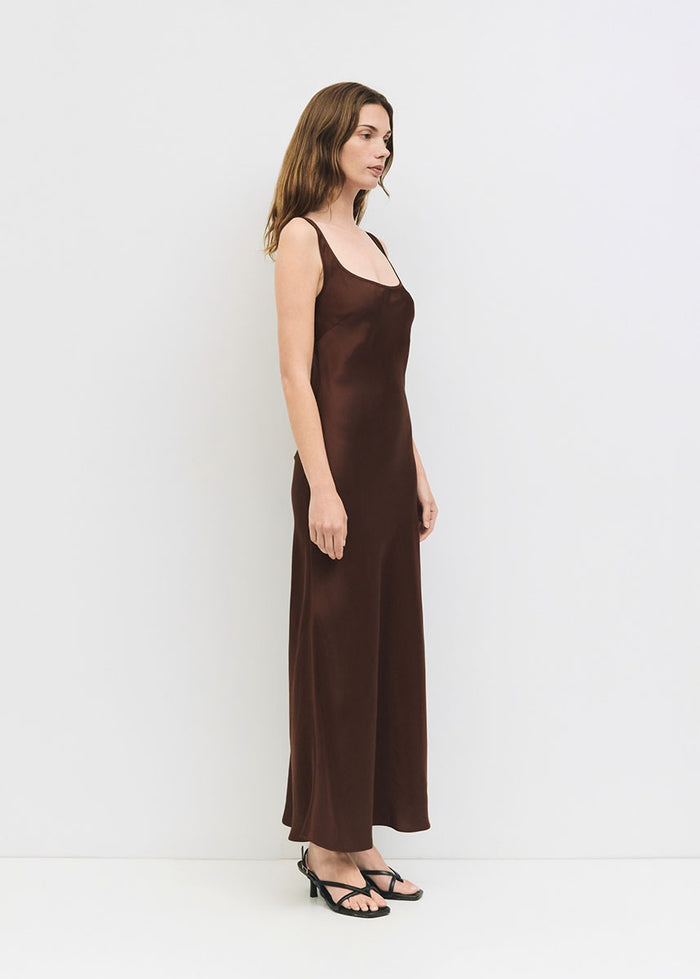 The Saylor Dress - Brown