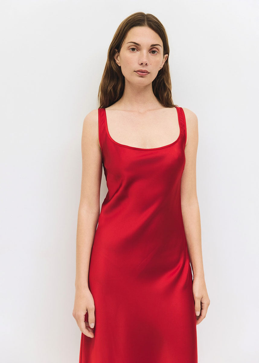 The Saylor Dress - Red