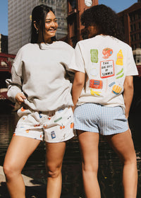 Dog Days Of Summer Oversized Tee
