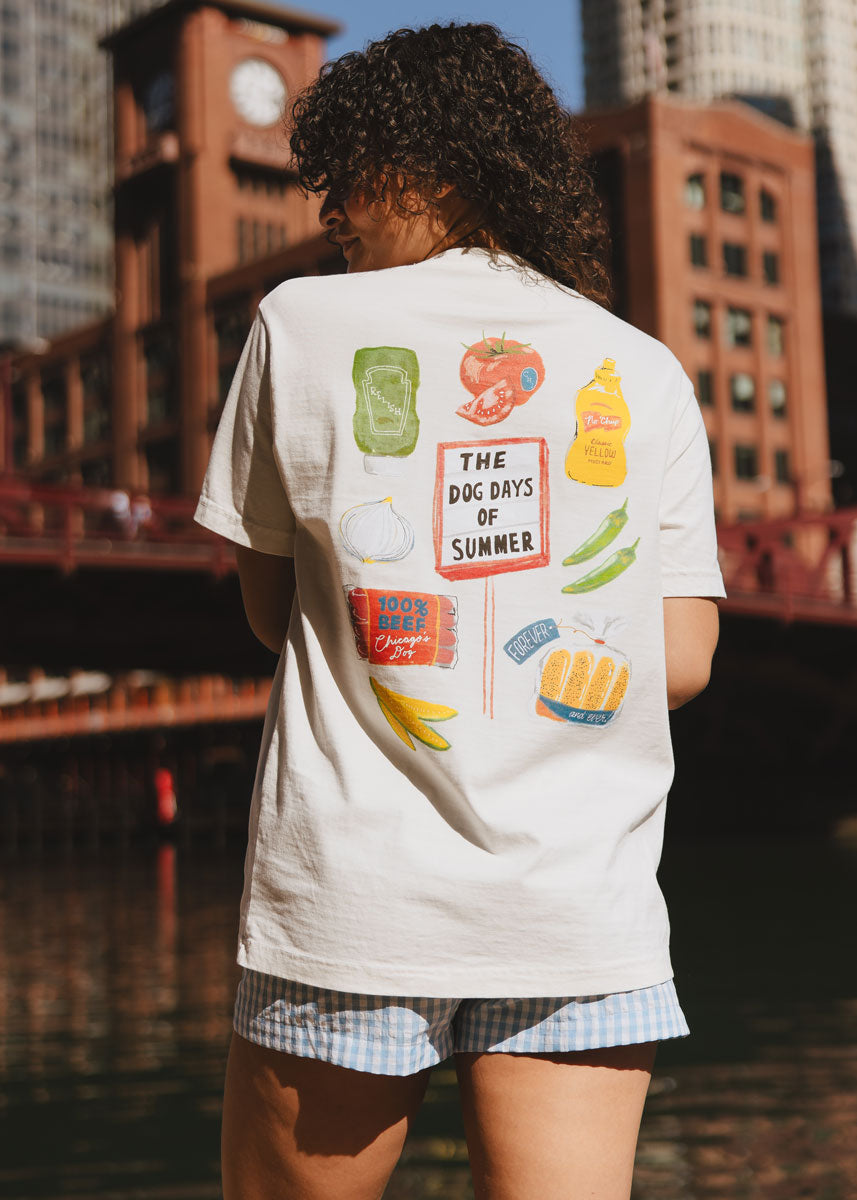 Dog Days Of Summer Oversized Tee