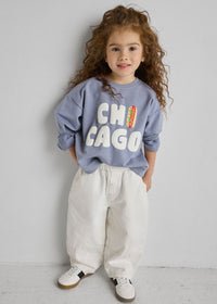 Chicago Hot Dog Terry Oversized Sweatsuit Set