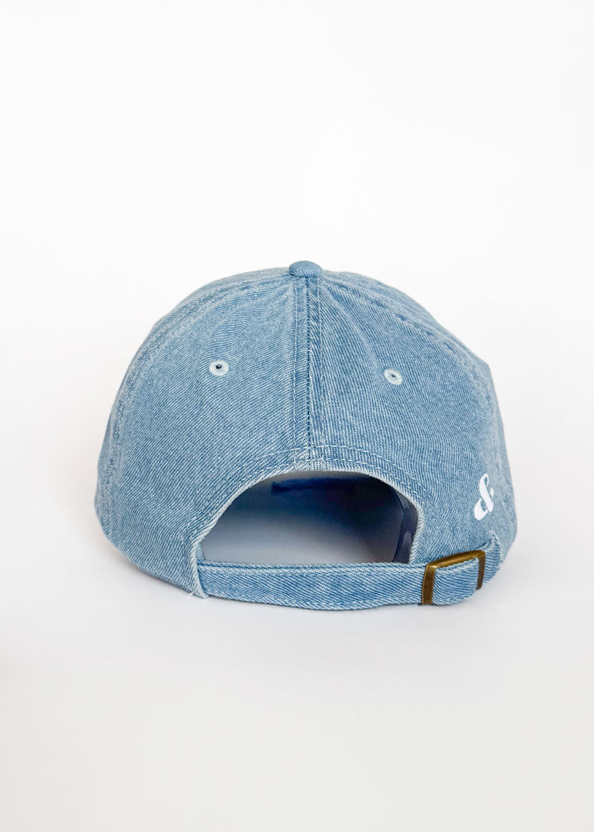 Tiny Chi Hot Dog Icon Hat - Denim
