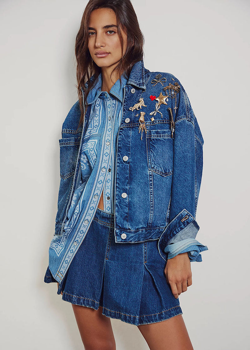 Opal Swing Denim Jacket - Got The Blues