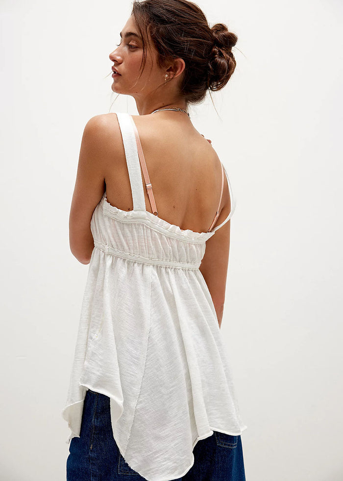 Amaryllis Tank - Ivory