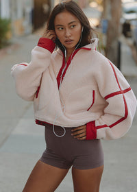 Mountain High 1/2 Zip - Ballet Slipper Combo