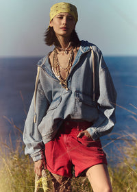 Danni Shorts - Hot Rod Red