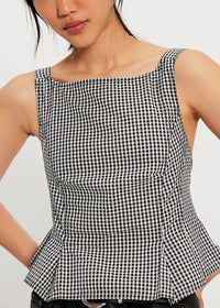 Sunfaded Top - Black & White Combo