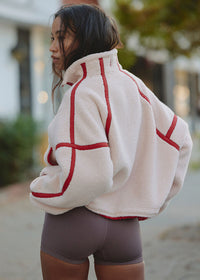 Mountain High 1/2 Zip - Ballet Slipper Combo