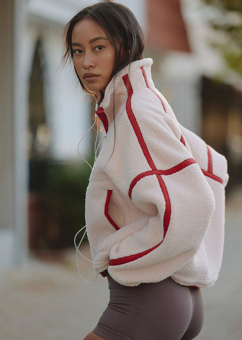 Mountain High 1/2 Zip - Ballet Slipper Combo