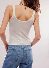End Game Pointelle Tank - Sugar Swizzle
