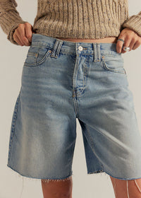 Montana Raw Hem Short - Cowgirl Blues