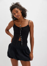 Pieces Of You Cami - Black