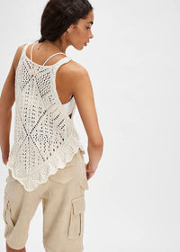 Sea Song Tank - Ivory