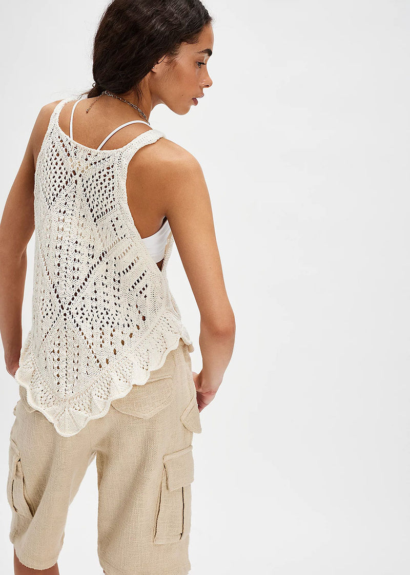 Sea Song Tank - Ivory