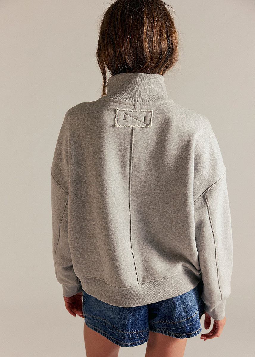 Timeless Pullover - Heather Grey