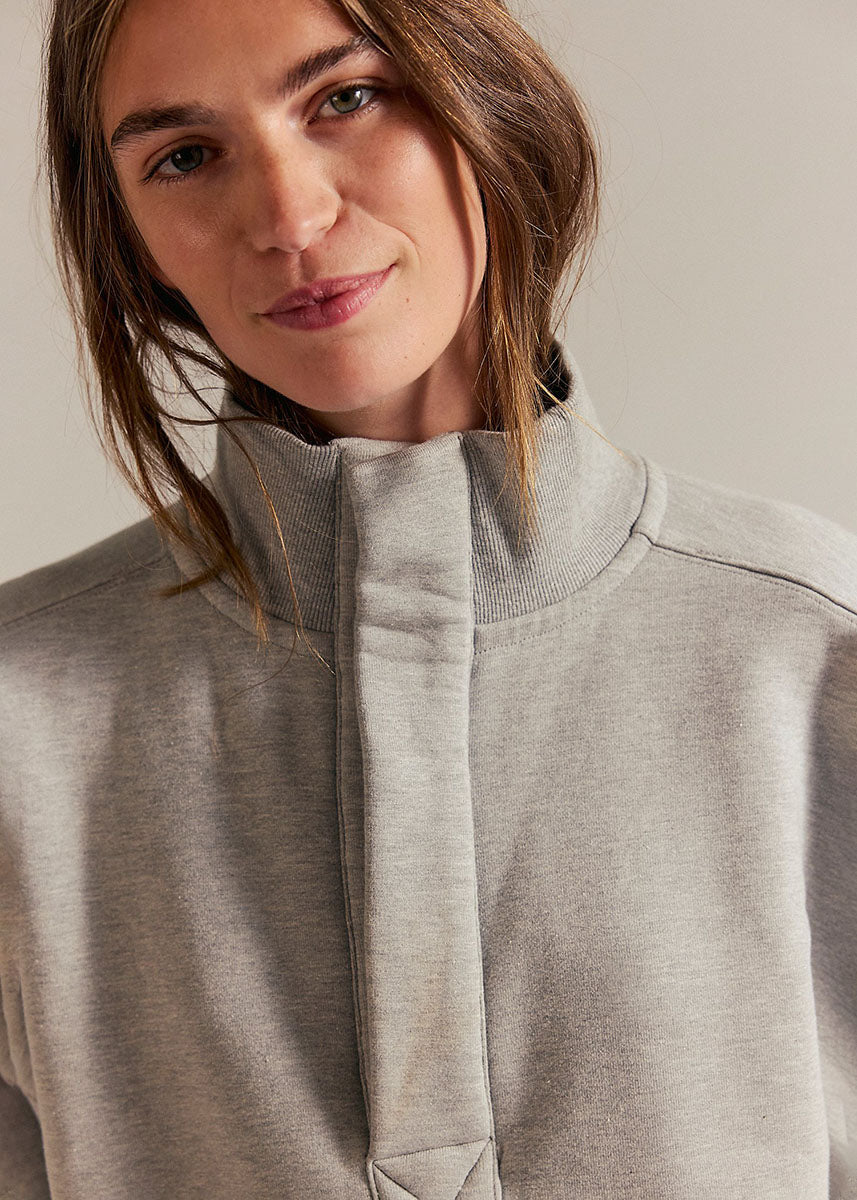 Timeless Pullover - Heather Grey