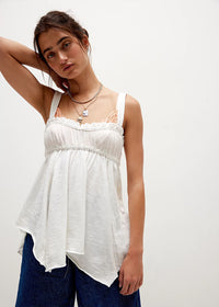 Amaryllis Tank - Ivory