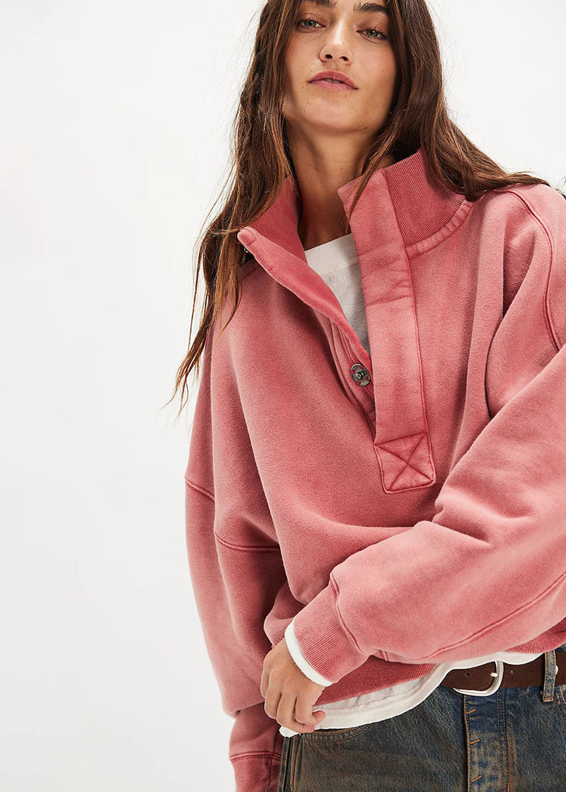 Timeless Pullover - Salsa