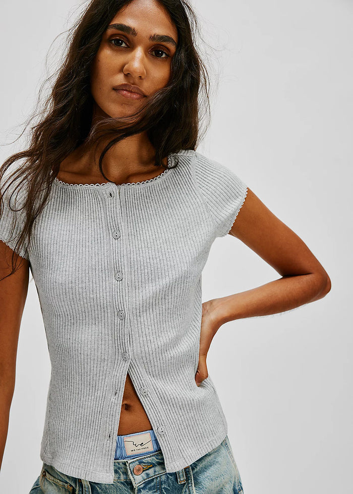 Most Wanted Cardi - Heather Grey