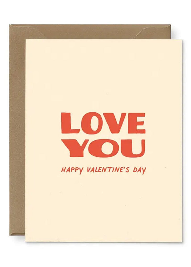 Love You Valentine's Day Card