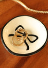 Black Bow Ring Dish