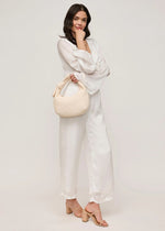 Penny Clutch - Ivory