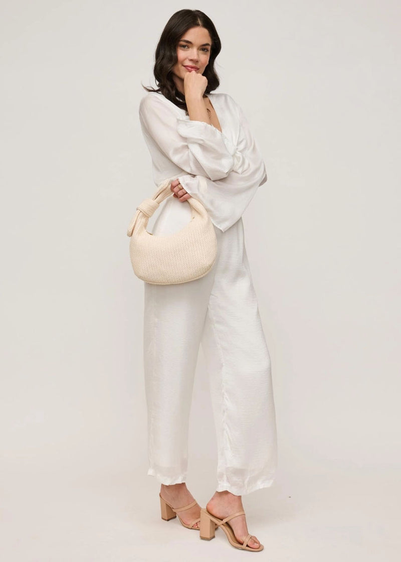 Penny Clutch - Ivory