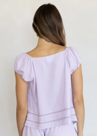 Paisley Top - Lavender