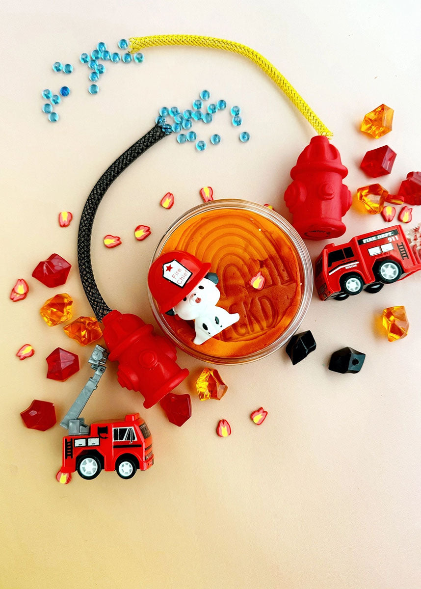KidDough Play Kit - Fire Station