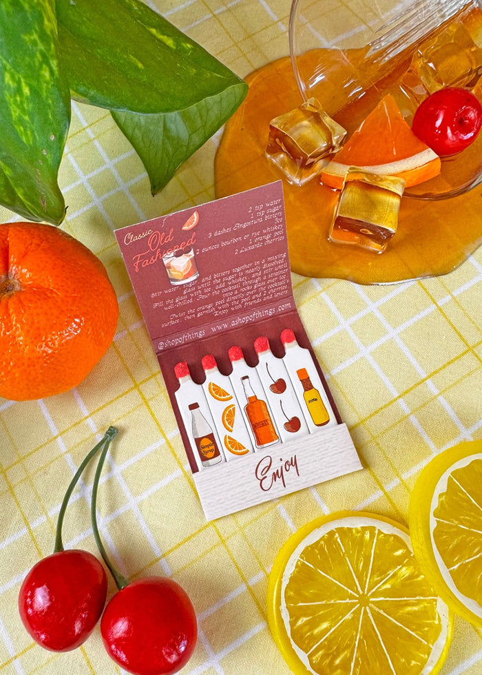 Old Fashioned Matchbook