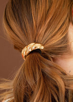 Spiral Hair Tie - Gold