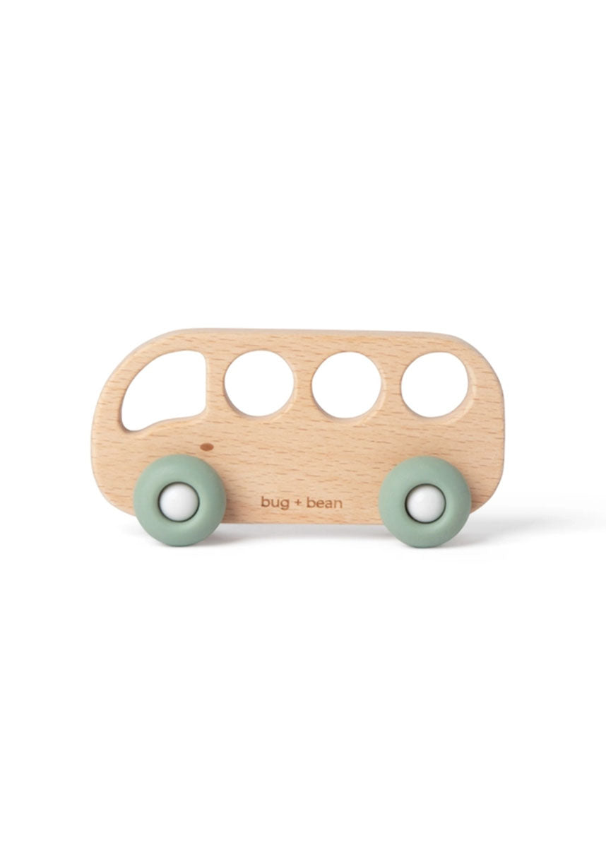 Wooden Toy Bus