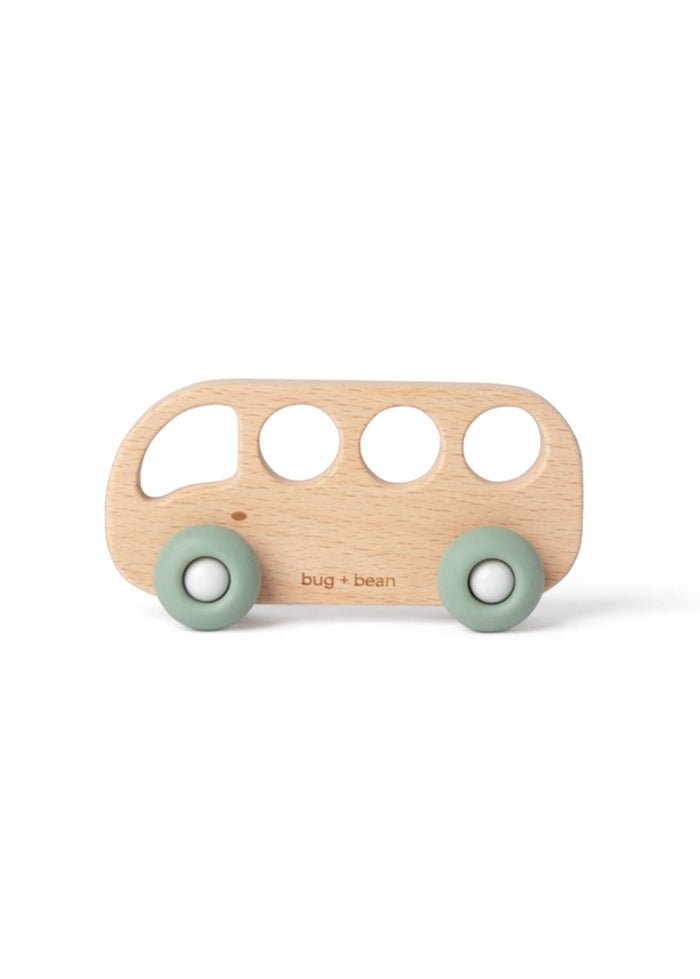 Wooden Toy Bus