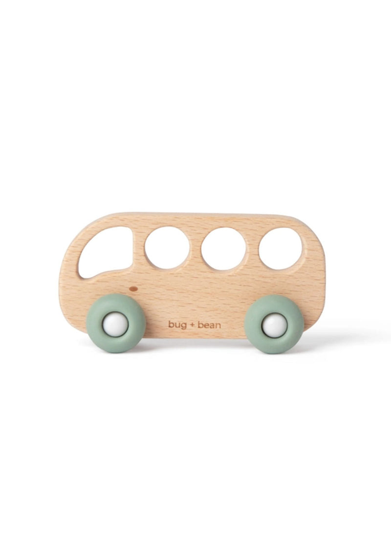 Wooden Toy Bus