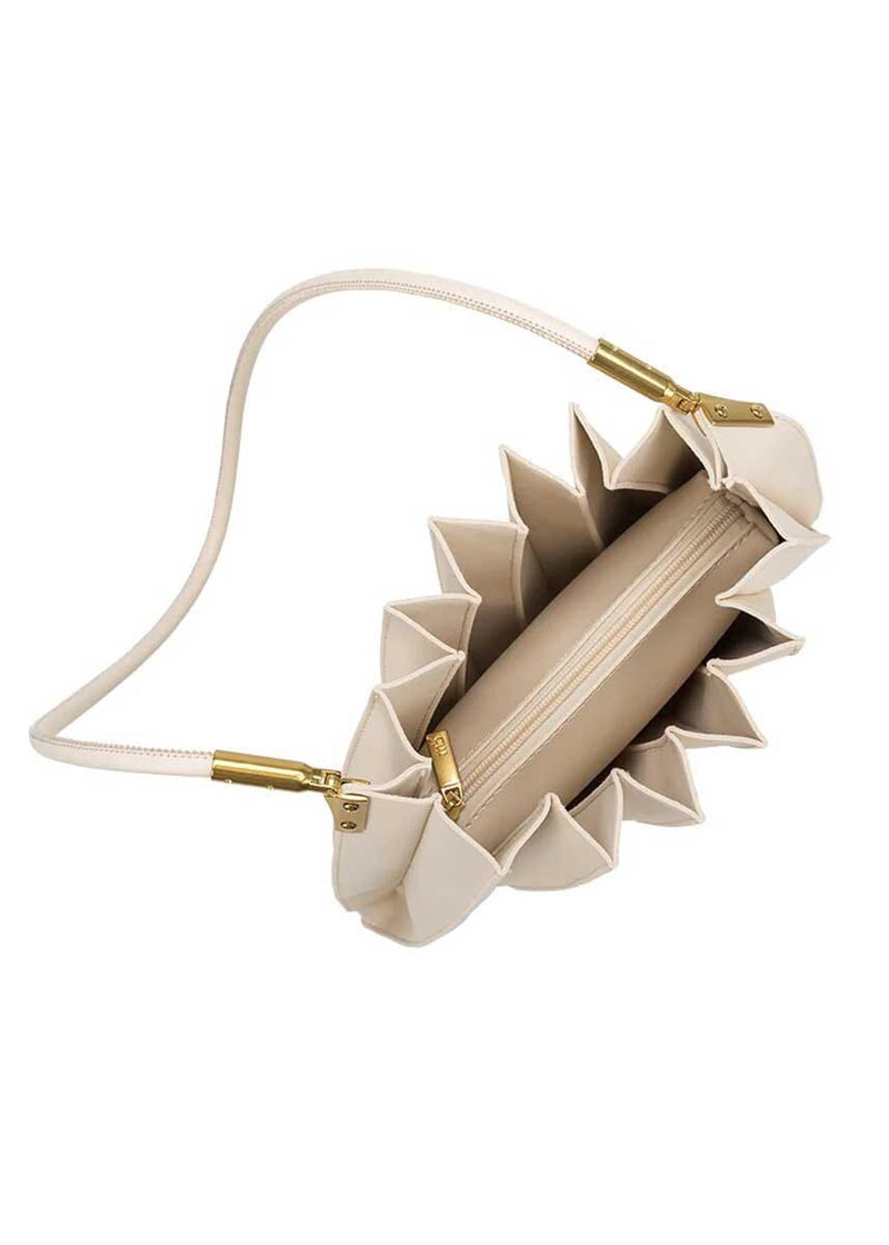 Carrie Medium Shoulder Bag - Ivory