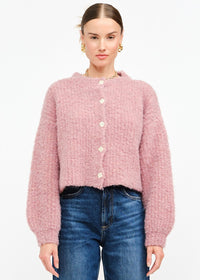 Rachel Oversized Cardigan - Blush