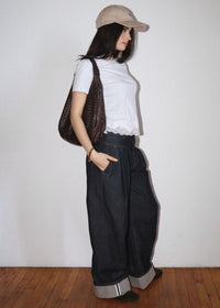 Ivy Wide Leg Jeans - Dark Denim