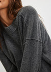 Phoebe Pullover - Dark Heather Grey