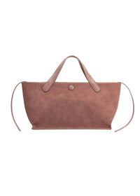 Jill Vegan Suede Tote Bag - Mauve