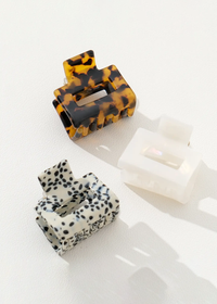 Simone Mini Core Classic Square Claw Clip