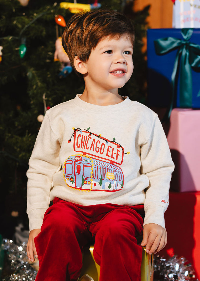 Chicago El-f Toddler Sweatshirt