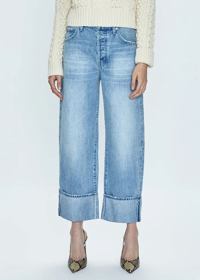 Ryder High Rise Cuffed Straight - Essex