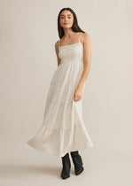 Balos Striped Maxi Dress - Natural