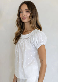 Aria Blouse - White