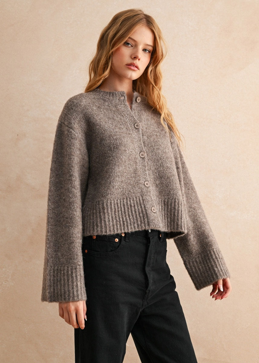 Regina Cardigan - Mocha