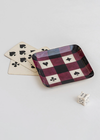 House Of Suits Small Enamel Tray