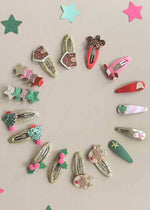 Christmas Tree Glitter Clips